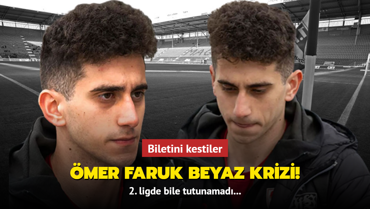 mer Faruk Beyaz krizi! Resmen biletini kestiler: 2. Ligde bile tutunamad...