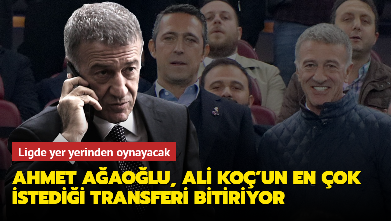 Ahmet Aaolu, Ali Ko'un en ok istedii transferi bitiriyor! Ligde yer yerinden oynayacak...