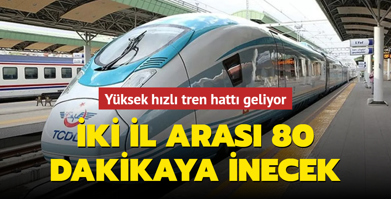 Yksek hzl tren hatt iin dmeye basld... stanbul-Ankara aras 80 dakikaya inecek