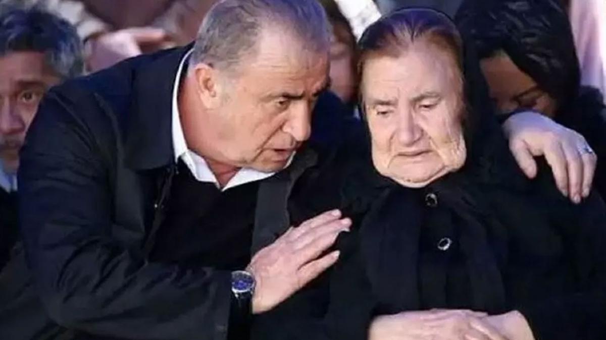 Fatih Terim ka yanda" Fatih Terim'in annesi Nuriye Terim ka yandayd" 