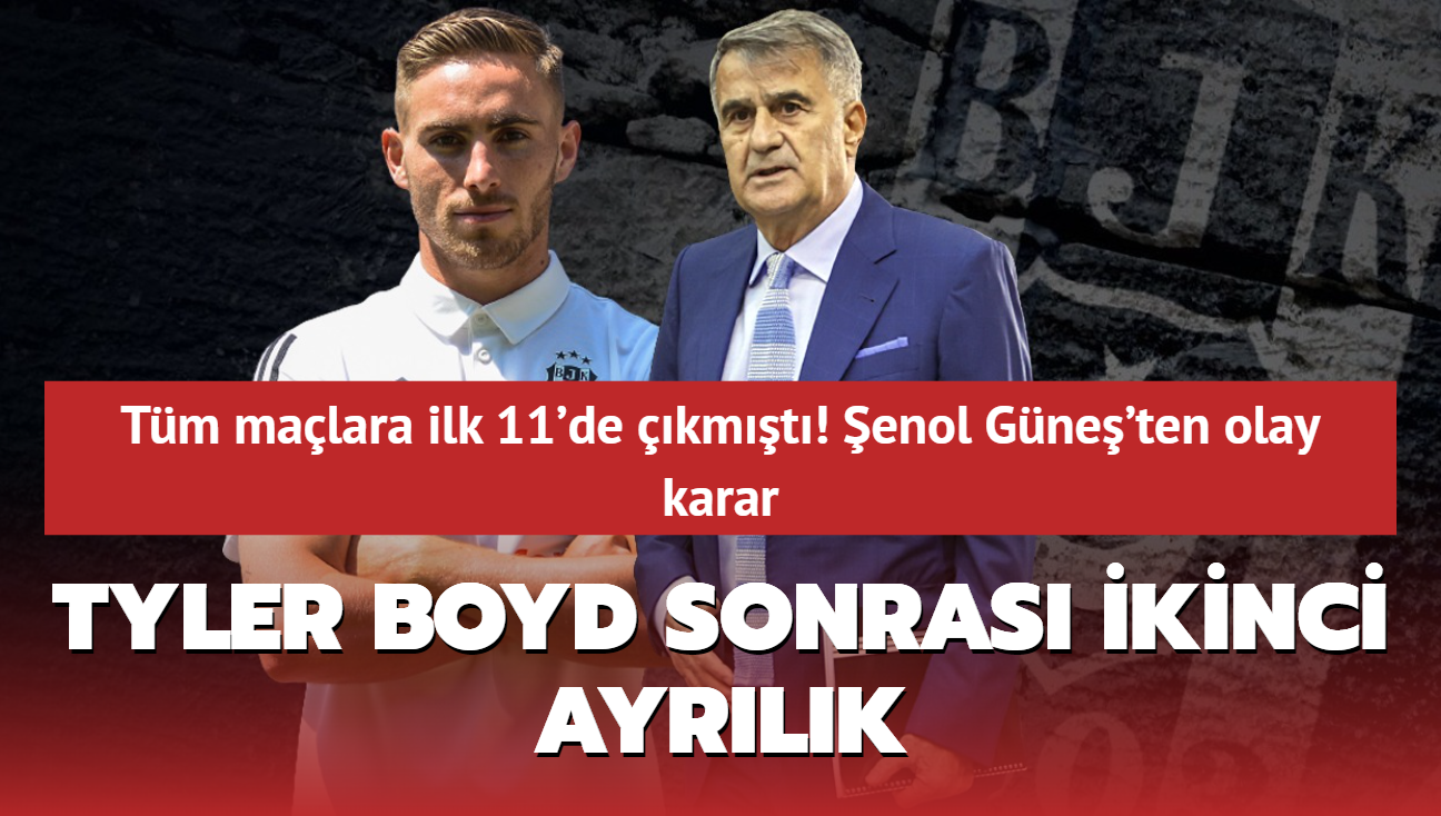 Tyler Boyd sonras 2. ayrlk! Tm malara ilk 11'de kmt: enol Gne'ten olay karar...