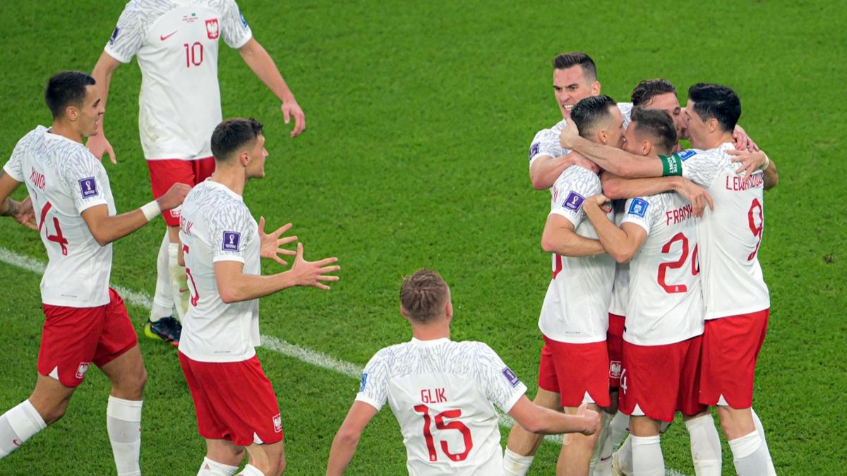 Robert Lewandowski ile fii ektiler! Polonya, Suudi Arabistan' 2 golle devirdi