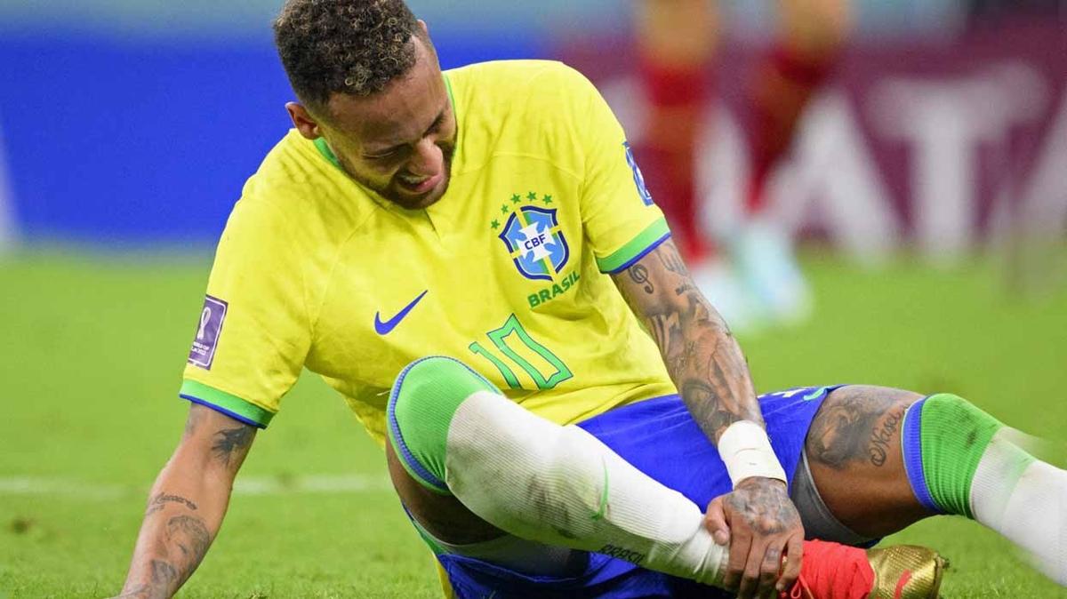 Neymar ayann son durumunu paylat