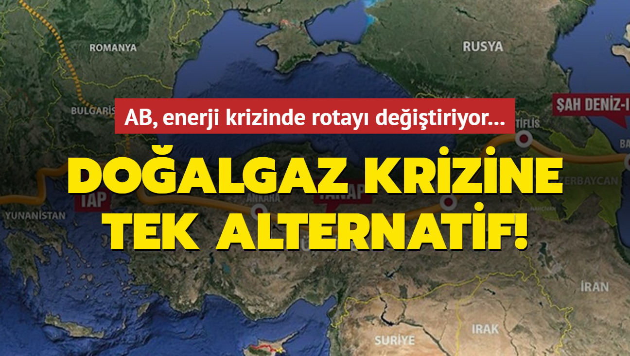 AB, enerji krizinde rotay deitiriyor... Doalgaz krizine tek alternatif!