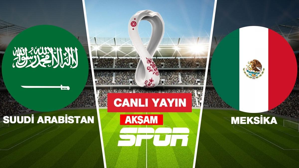Canl Anlatm: Suudi Arabistan-Meksika
