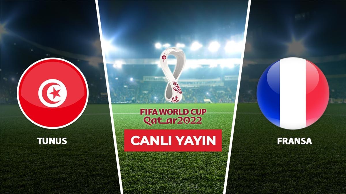CANLI YAYIN! Tunus-Fransa