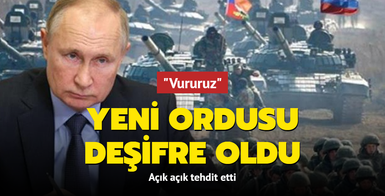 Yeni ordusu deifre olan Putin, NATO'yu uyard: Vururuz