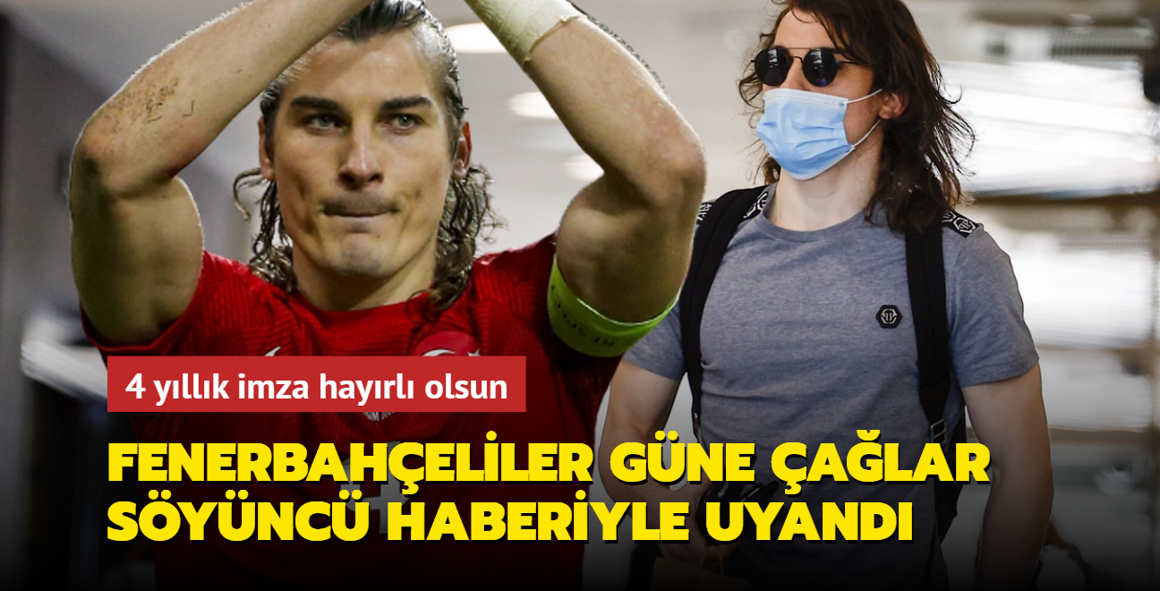 Fenerbaheliler gne alar Sync haberiyle uyand! 4 yllk imza hayrl olsun