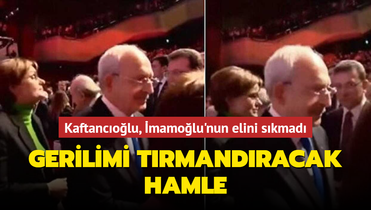 Gerilimi trmandracak hamle... Kaftancolu, mamolu'nun elini skmad