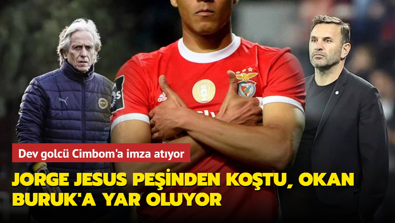 Jorge Jesus peinden kotu, Okan Buruk'a yar oluyor! Dev golc Cimbom'a imza atyor