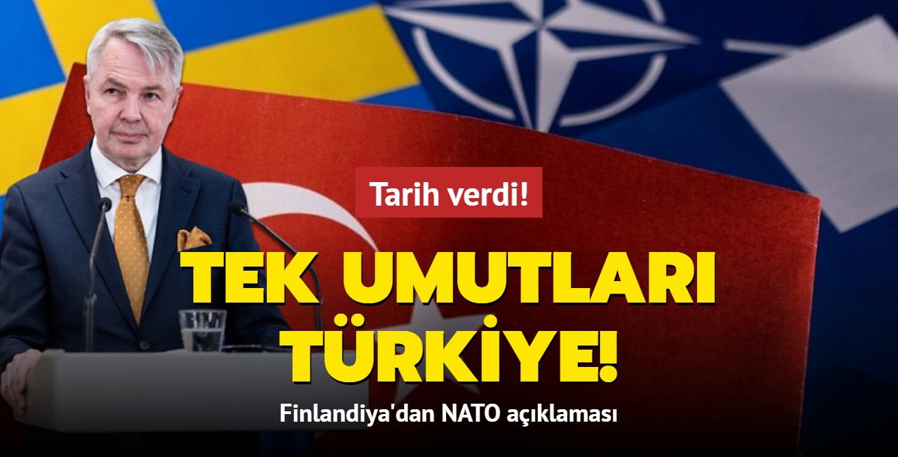 Tek umutlar Trkiye! Finlandiya'dan NATO aklamas: Tarih verdi!