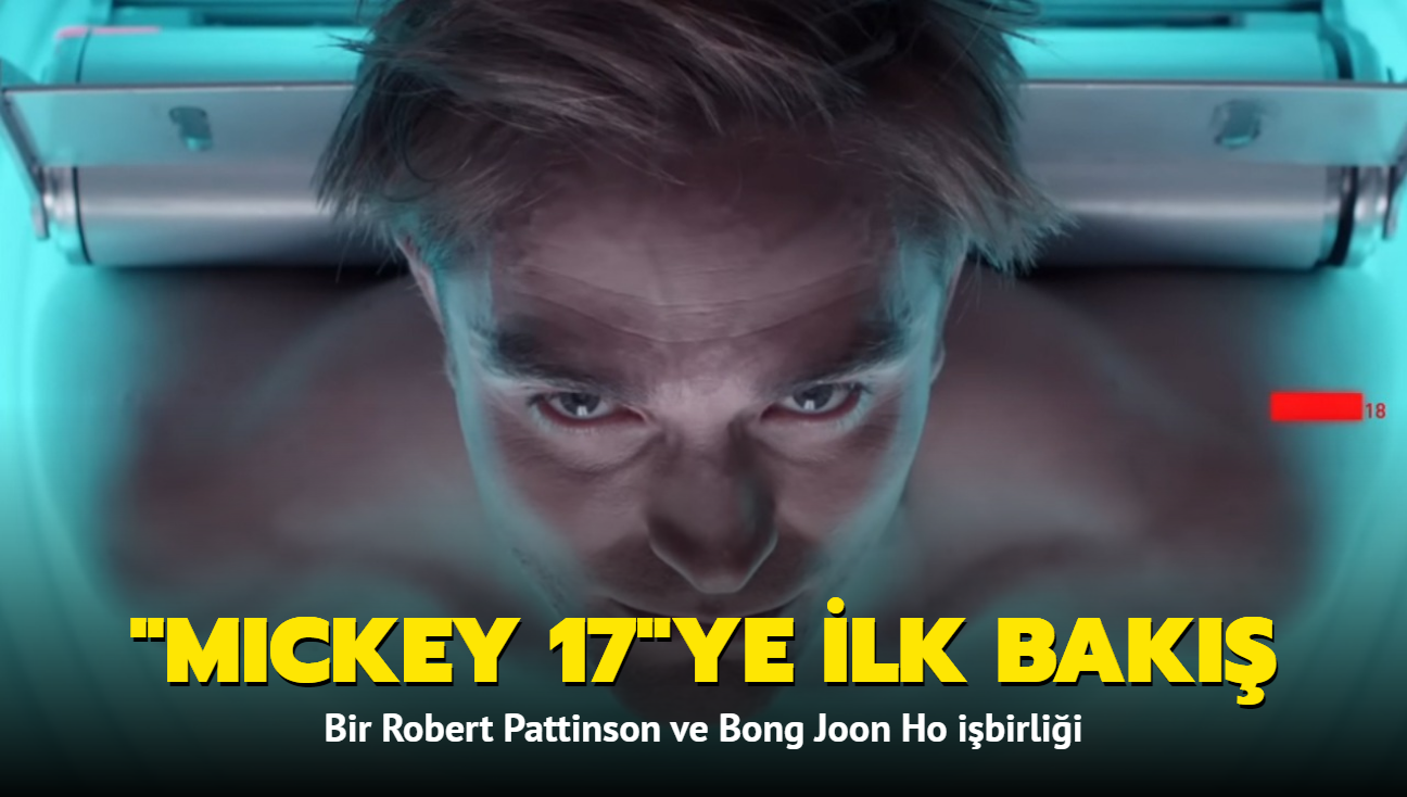 Robert Pattinson Ve Bong Joon Ho'nun "Mickey 17" Filmine Ilk Bakış