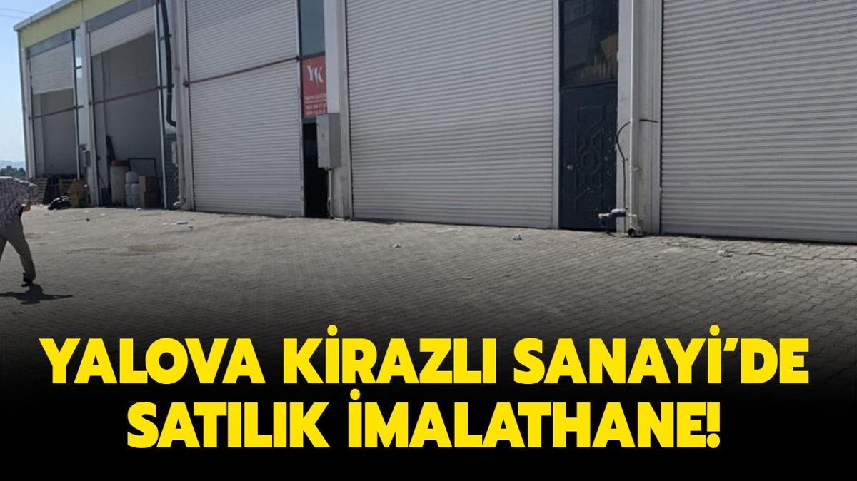 Yalova Kirazl Sanayi'de 192 imalathane icradan satlyor!