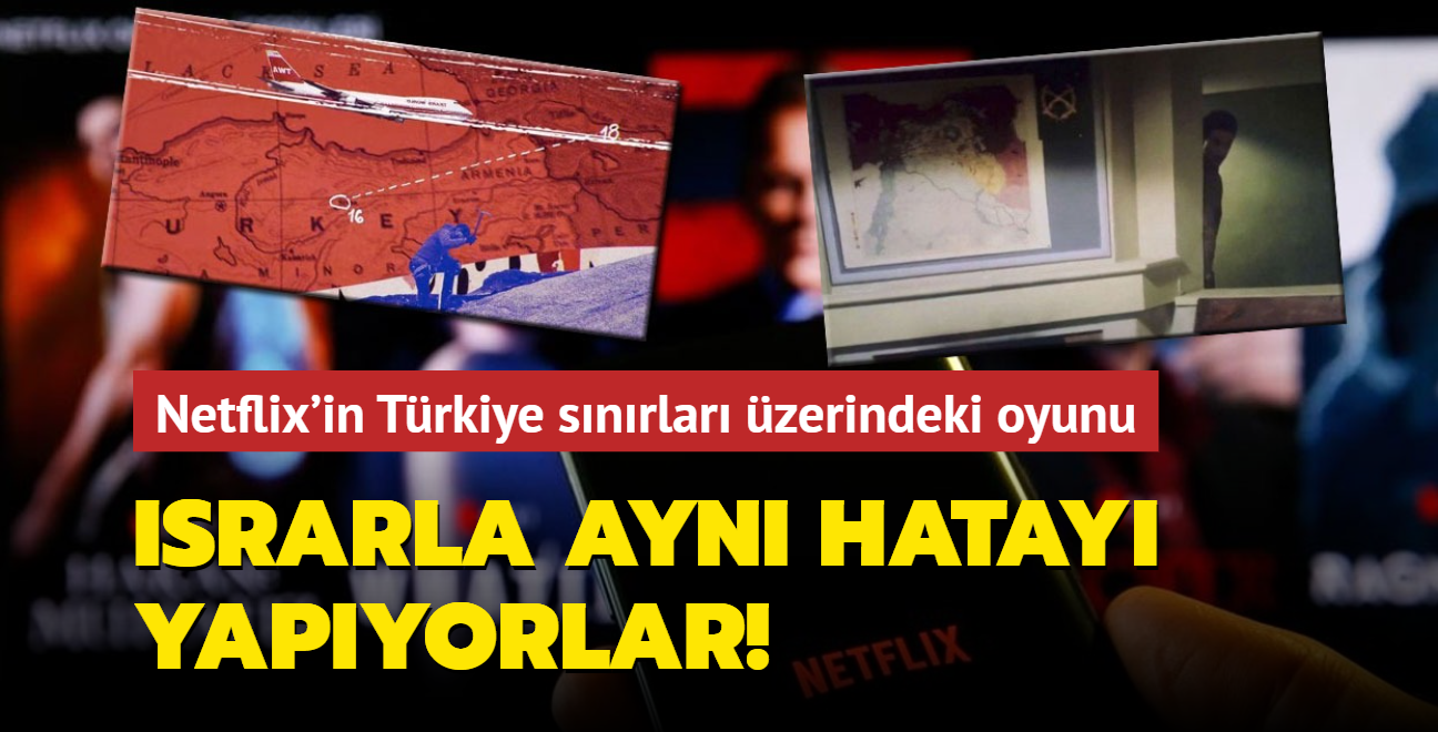 Netflix'in Trkiye snrlar zerindeki oyunu Israrla ayn hatay yapyorlar!