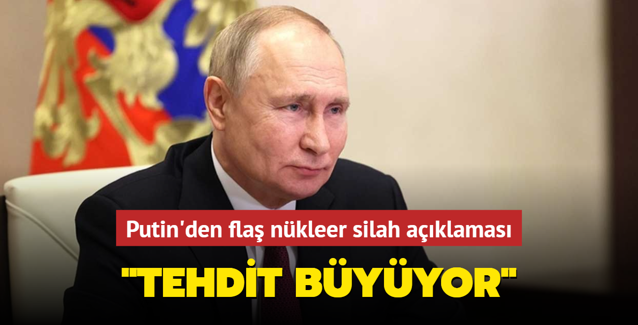 Putin'den fla nkleer silah aklamas... "Tehdit byyor"