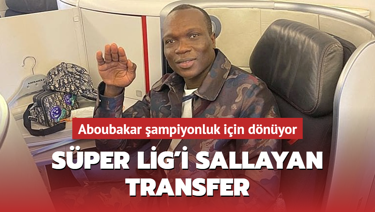 Vincent Aboubakar yeniden Sper Lig'e! ampiyonluk iin geliyor