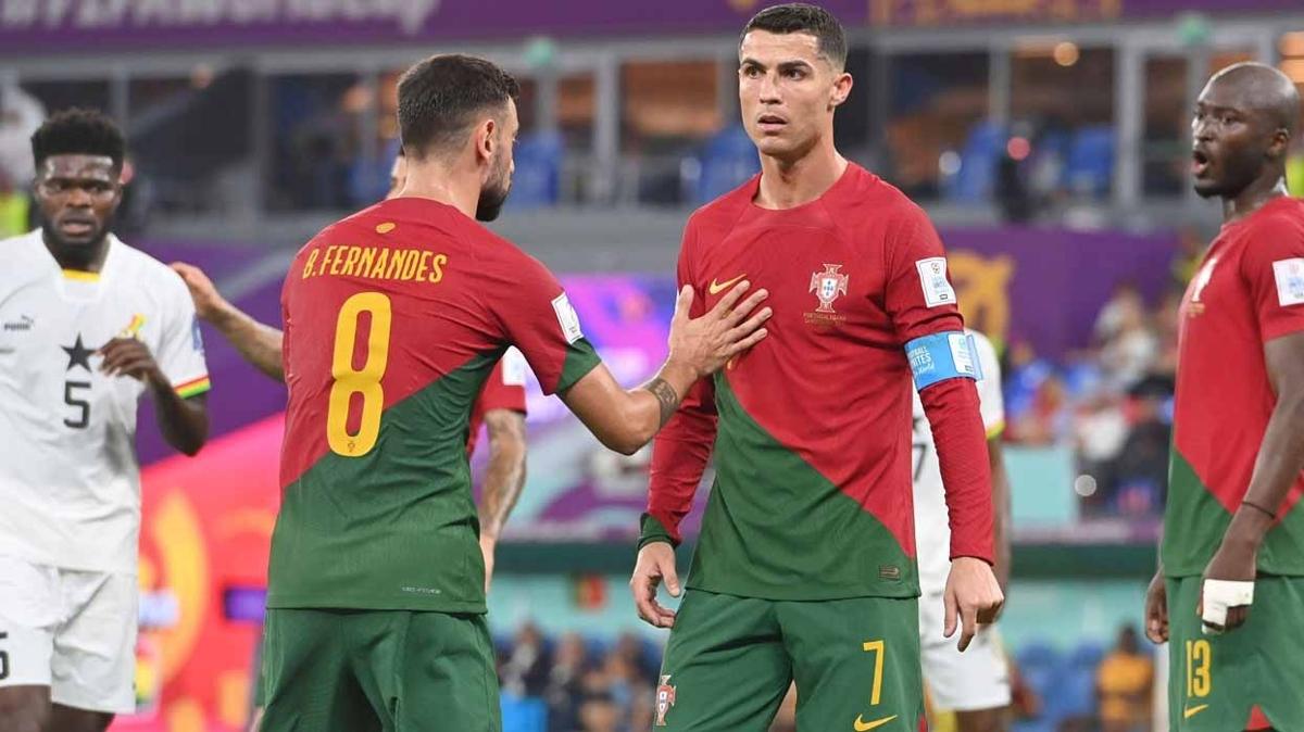 Bruno Fernandes var Cristiano Ronaldo yok