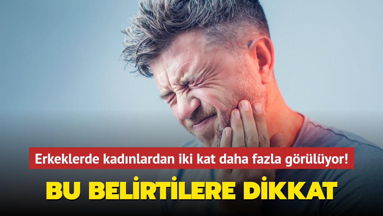 Bu belirtiler az kanseri habercisi olabilir! Erkeklerde kadnlardan iki kat daha fazla grlyor!