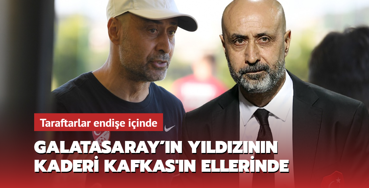 Galatasarayl yldzn kaderini Tolunay Kafkas tayin edecek! Taraftarlar endieli