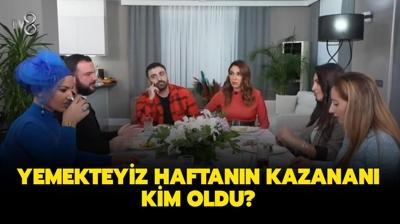 Zuhal Topal'la Yemekteyiz kim kazand, haftann birincisi kim? 9 Aralk 2022 Yemekteyiz haftann kazanan... 