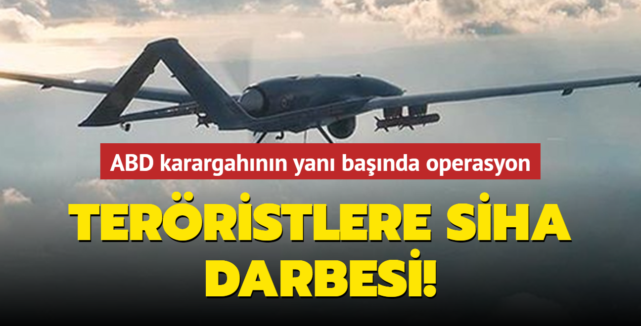 Terristler SHA atyla vuruldu... ABD karargahnn yan banda operasyon