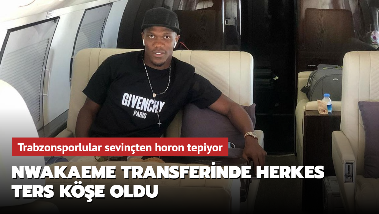 Anthony Nwakaeme transferinde herkes ters ke oldu! Trabzonsporlular sevinten horon tepiyor