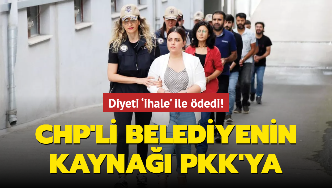 CHP'li belediyenin kayna PKK'ya