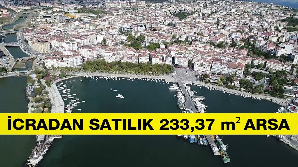 Silivri'de icradan satlk 233,37 m arsa!