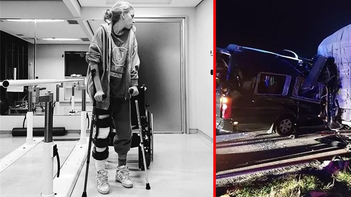 Arkadan kaybettii korkun kazadan sa kurtuldu... Melis iten ac gn koluna kaztt