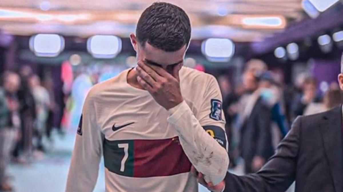 Cristiano Ronaldo Dünya Kupası Na Veda Etmeninin üzüntüsünü Yaşıyor Rüya Sürdüğü Sürece Güzeldi