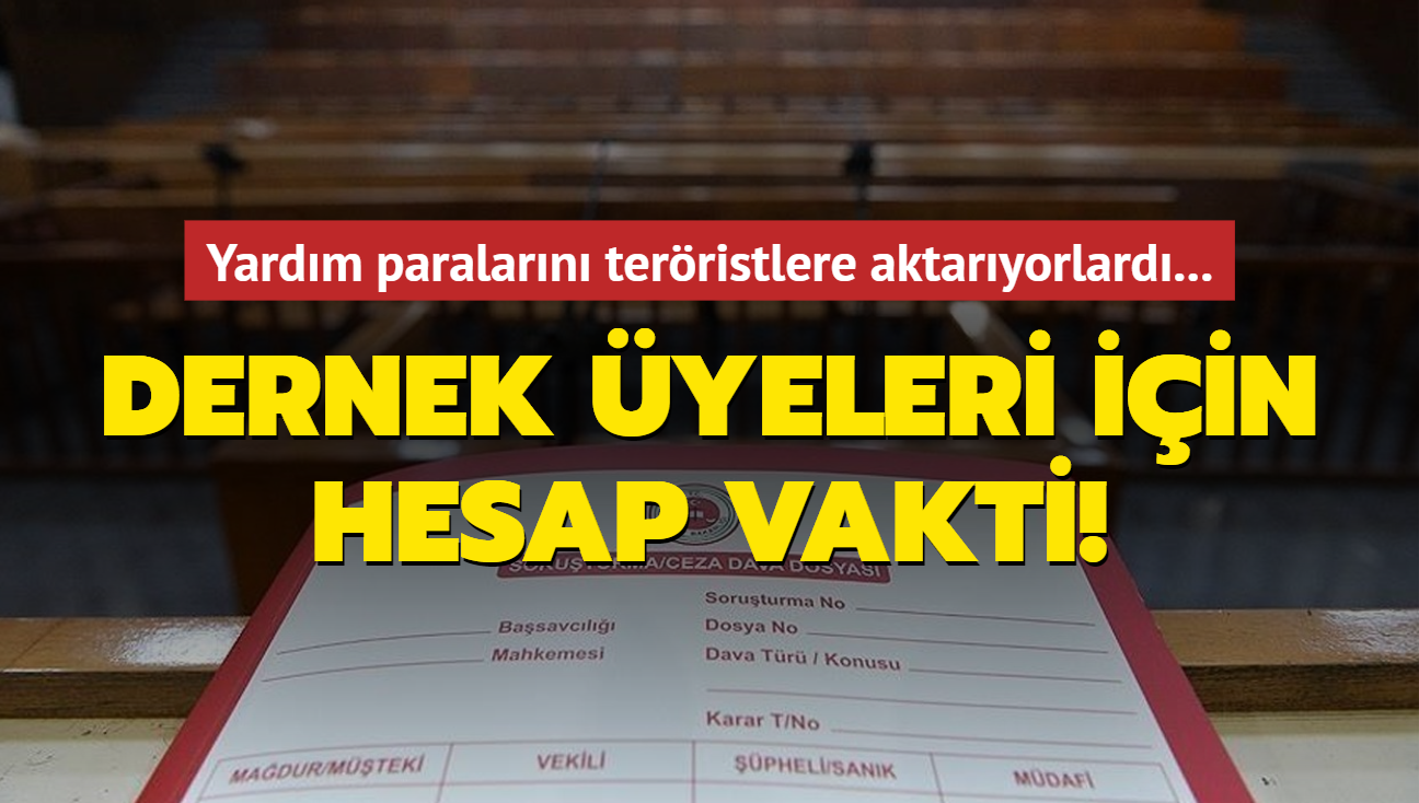 AB'den ald yardm paralarn terristlere aktaryorlard... 23 sank iin hesap vakti!