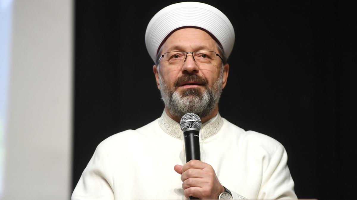 Diyanet leri Bakan Erba hizmet ii eitim seminerinde konutu