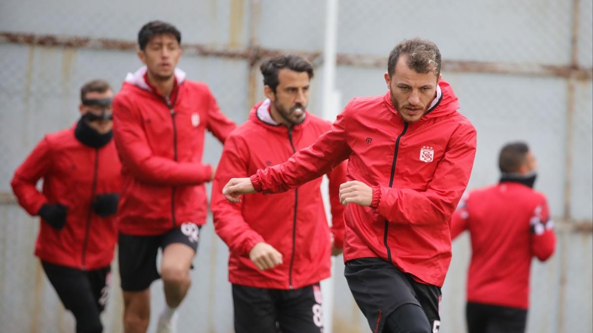 Sivasspor'da Trkiye Kupas mesaisi balad!