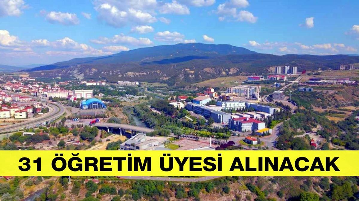 Karabk niversitesi 31 retim yesi alacan duyurdu!