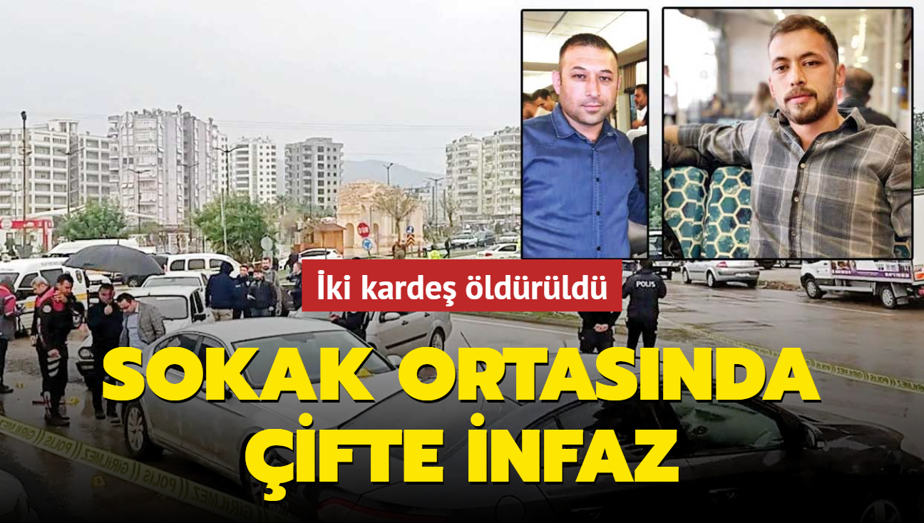 Sokak ortasnda ifte infaz