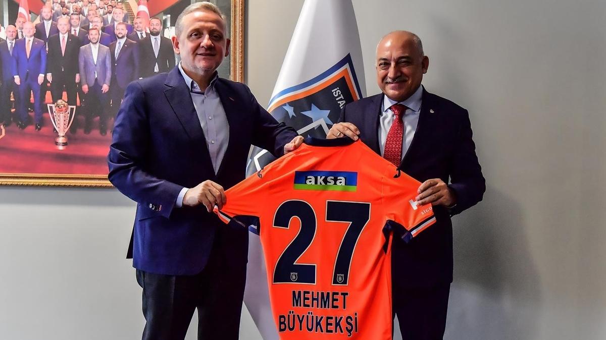 Baakehir, TFF Bakan Mehmet Bykeki'yi arlad