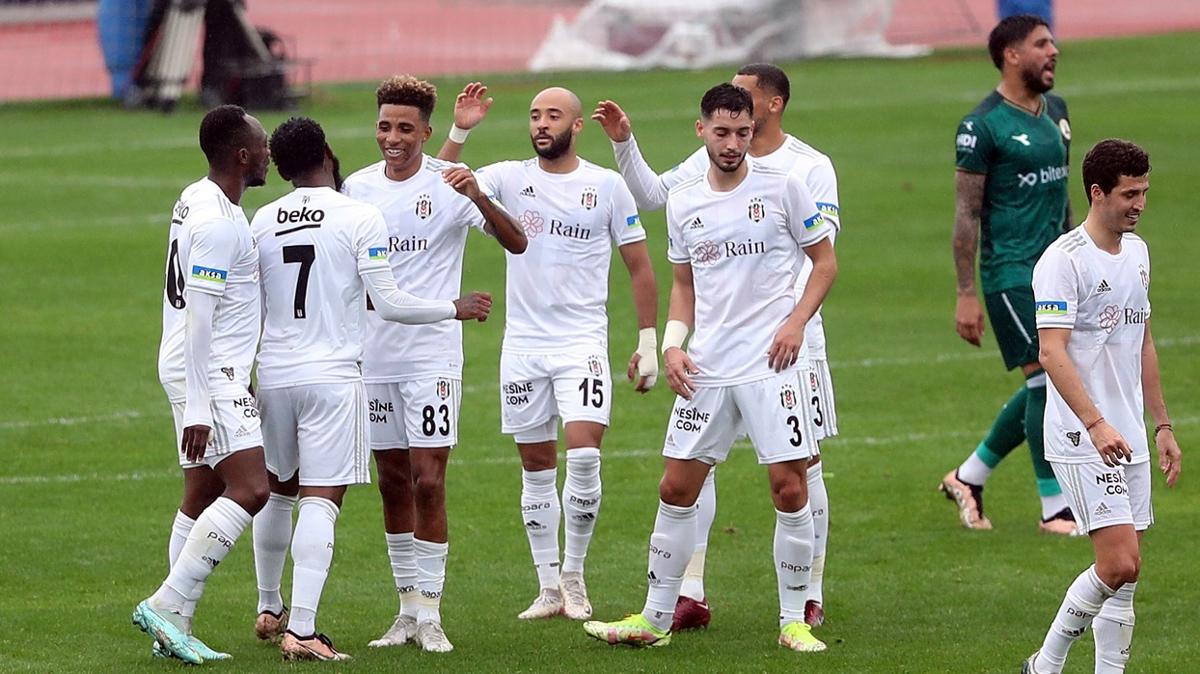 Gedson Fernandes ve Cenk Tosun cotu, Beikta kazand! Tam 8 gol