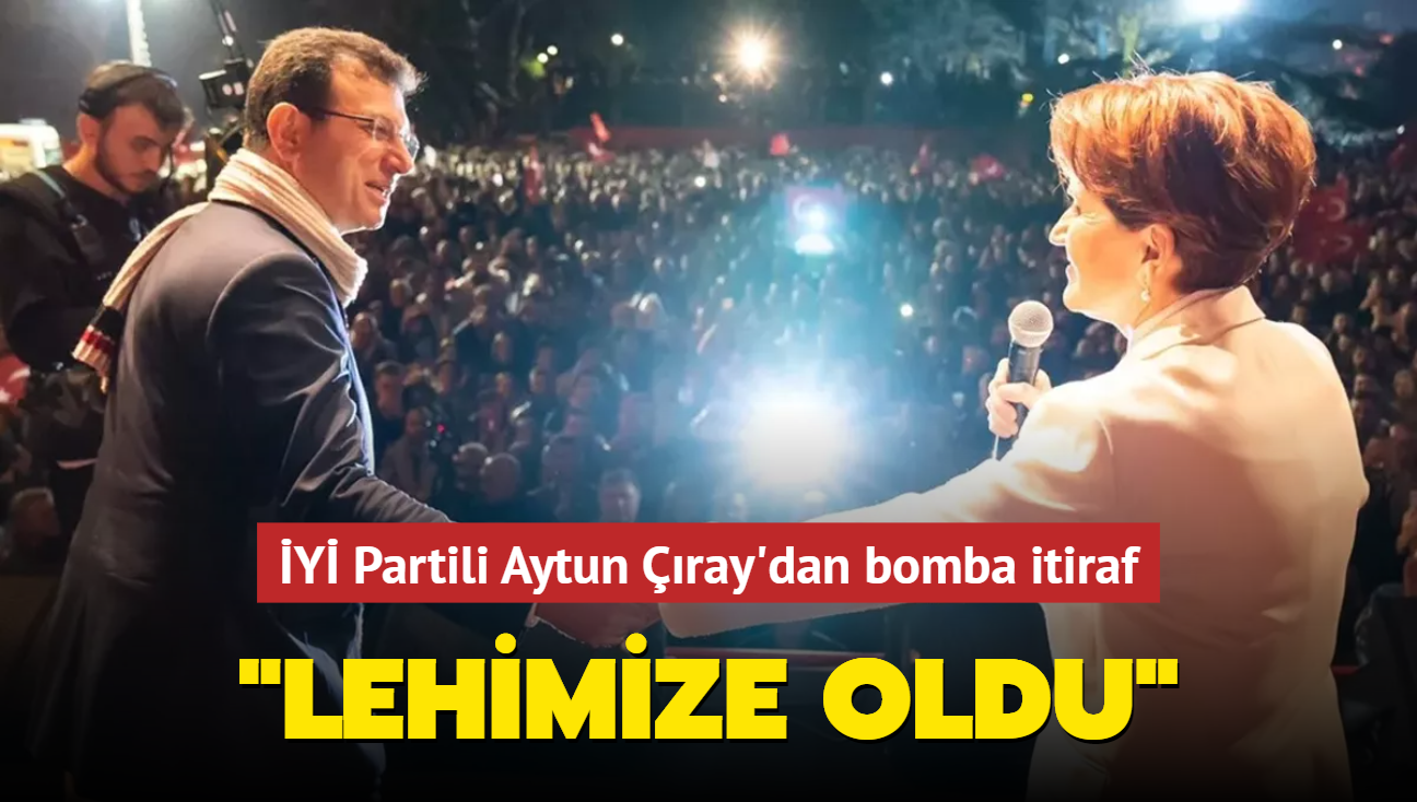 Y Parti'den gndem yaratacak Sarahane k!" Kldarolu'nun orada olmamas lehimize oldu