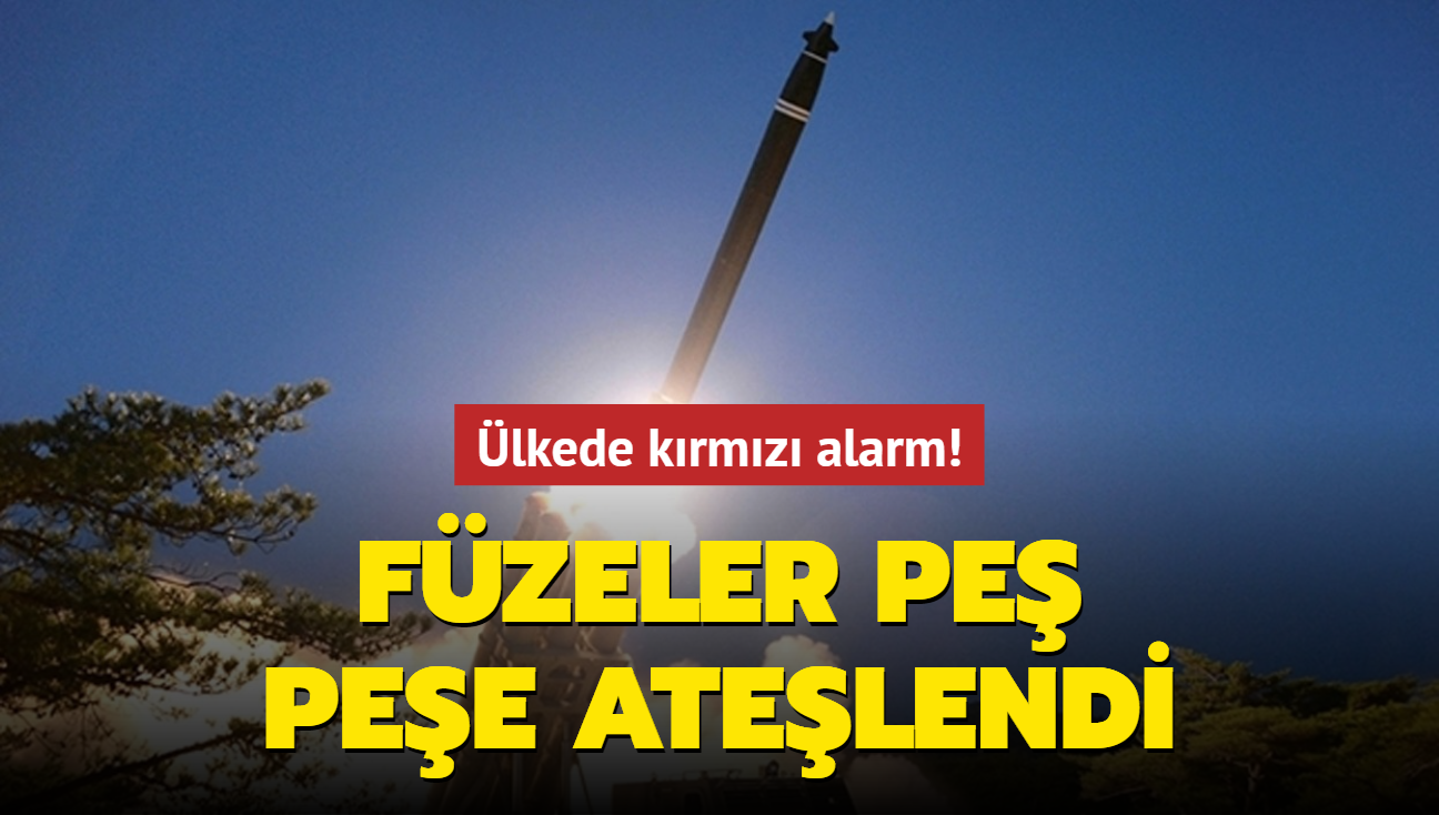 Kuzey Kore'den yeni balistik fze denemeleri