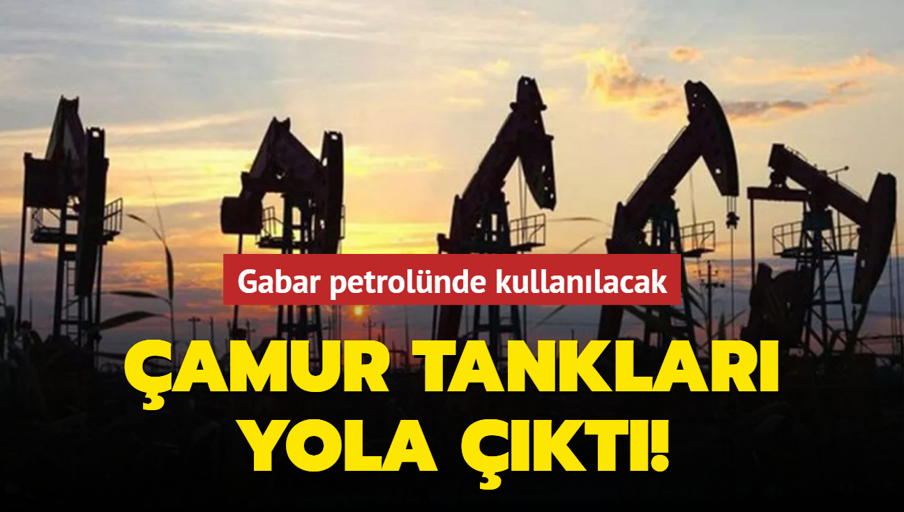 amur tanklar yola kt! Gabar petrolnde kullanlacak