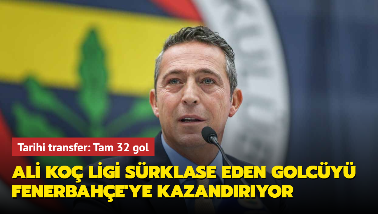 Ali Ko ligi srklase eden golcy Fenerbahe'ye kazandryor! Tarihe geecek transfer