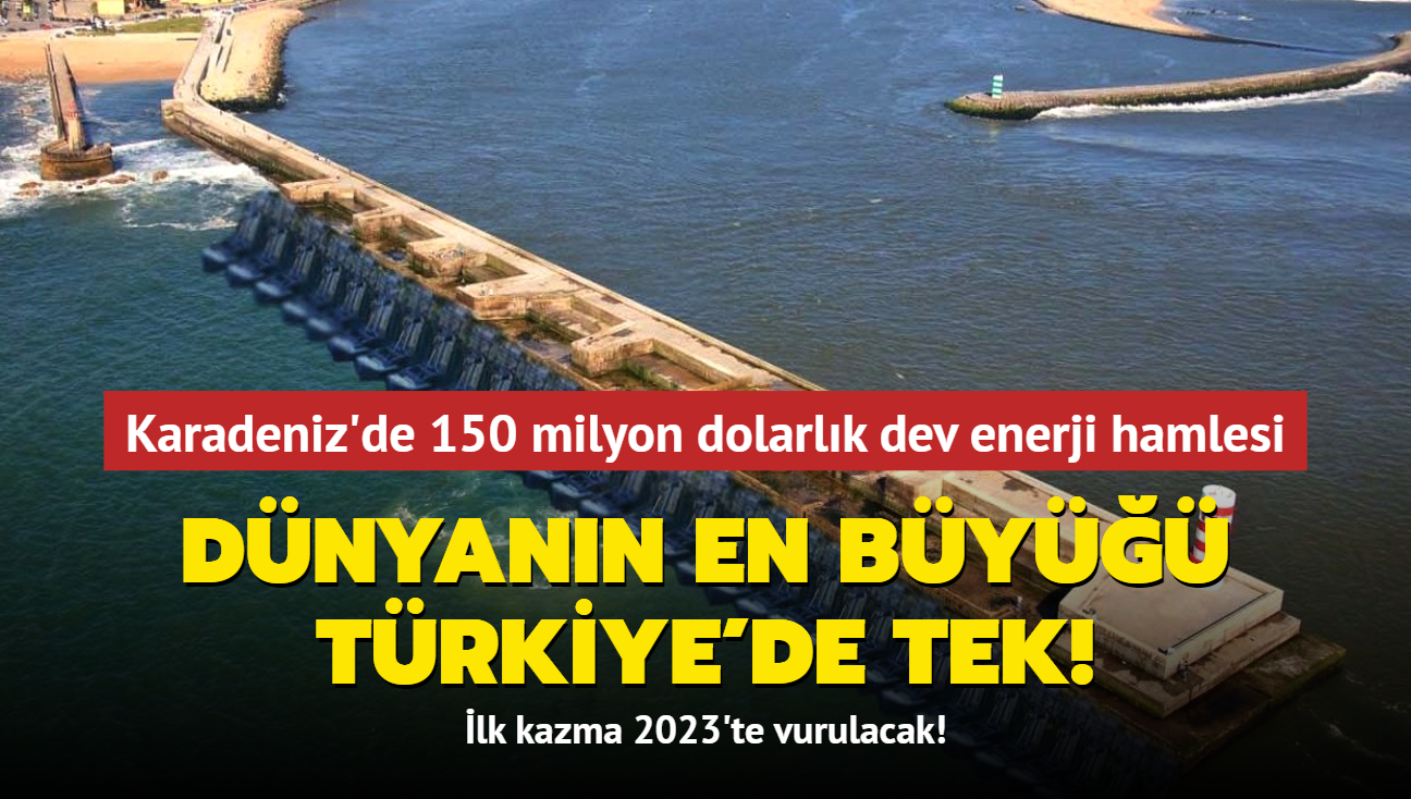 Dnyann en by Trkiye'de tek! lk kazma 2023'te vurulacak! Karadeniz'de 150 milyon dolarlk dev enerji hamlesi