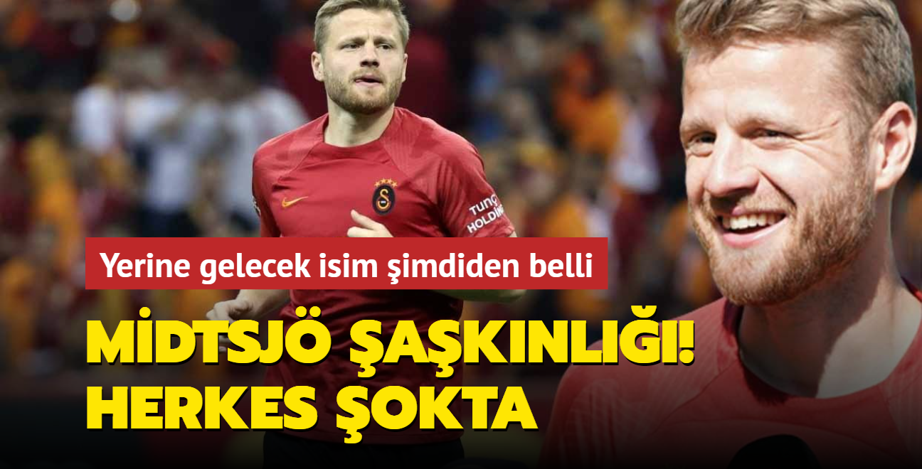 Galatasaray'da Fredrik Midtsj aknl! Daha sezon ba gelmiti, herkes okta