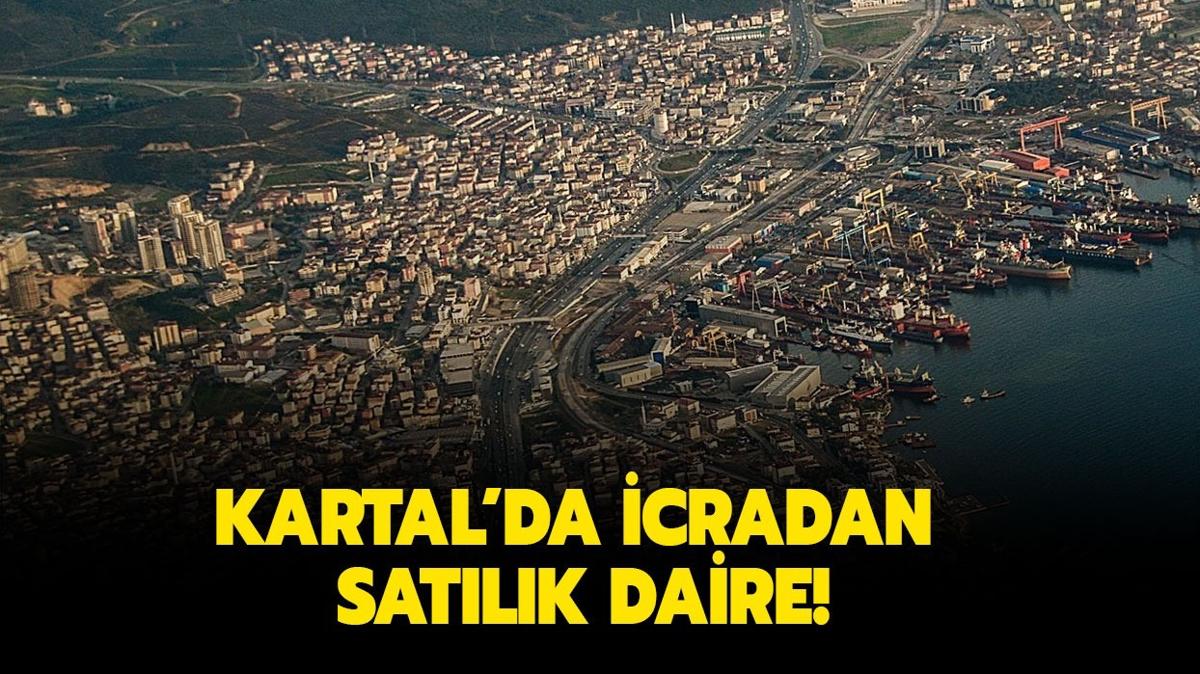 Kartal'da 790 bin TL'ye icradan ev!