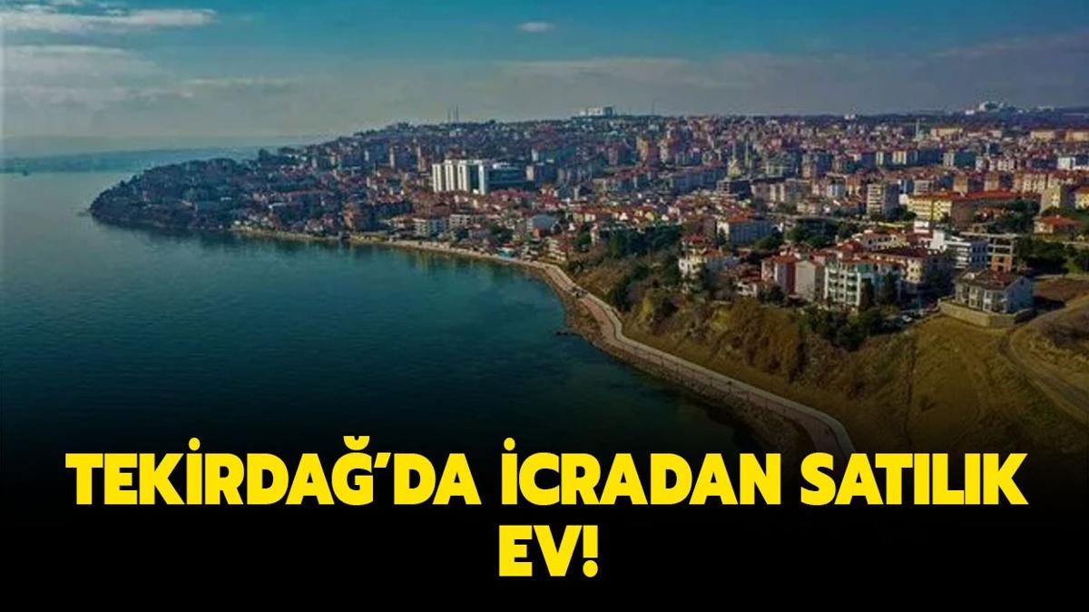 Tekirda'da 111 bin 500 TL'ye icradan satlk ev!