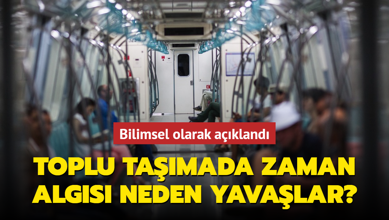 Bilimsel olarak akland! Toplu tamada zaman algs neden yavalar"