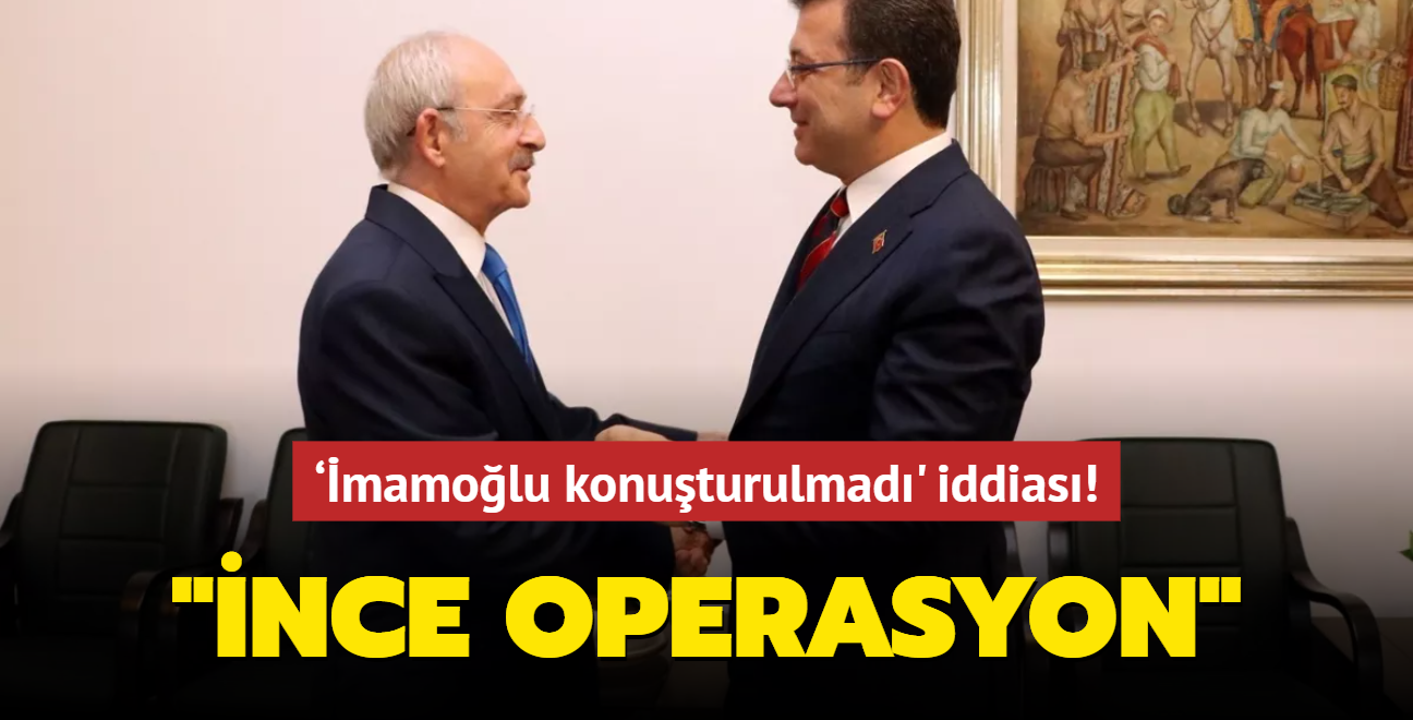 mamolu konuturulmad' iddias! "ince operasyon"