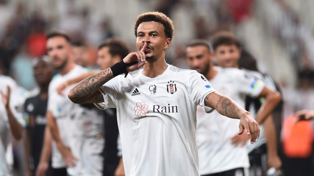 Beikta tribnleri, Dele Alli'ye byk tepki gsterdi