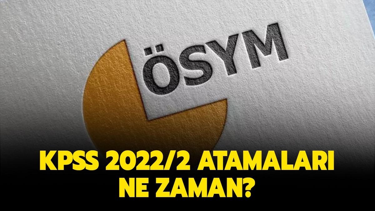 Gzler o tarihte! KPSS 2022/2 memur atamalar ne zaman" KPSS 2022/2 tercih sonular ne zaman aklanacak"