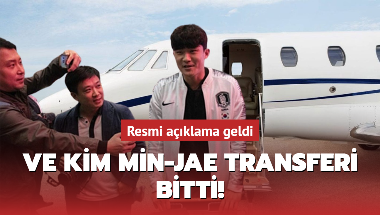 Ve Kim Min-Jae transferi bitti! Resmi aklama geldi: Rekor bedel